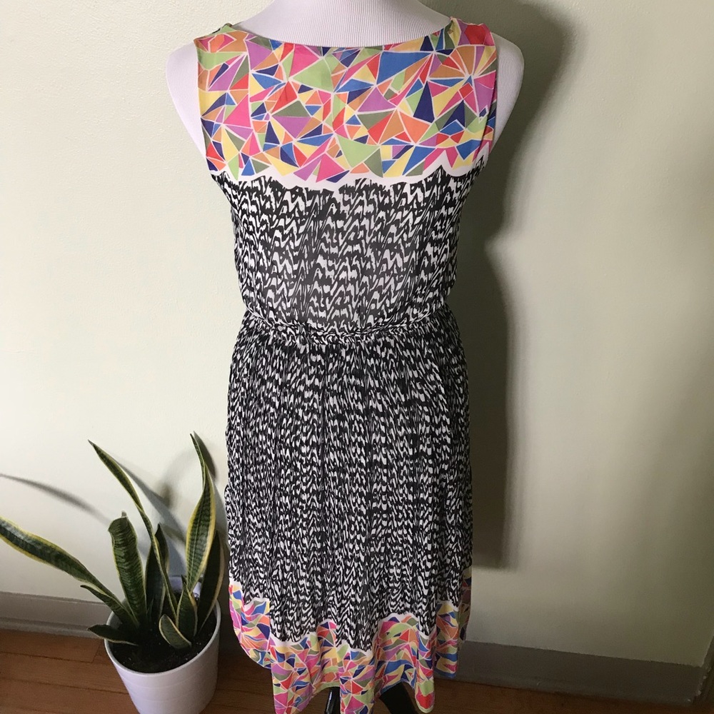 Multi Patterned Artist Dress - Picture 7 of 8